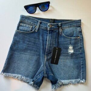 *NWT* Just Black Scottie Short Cutoff Size M